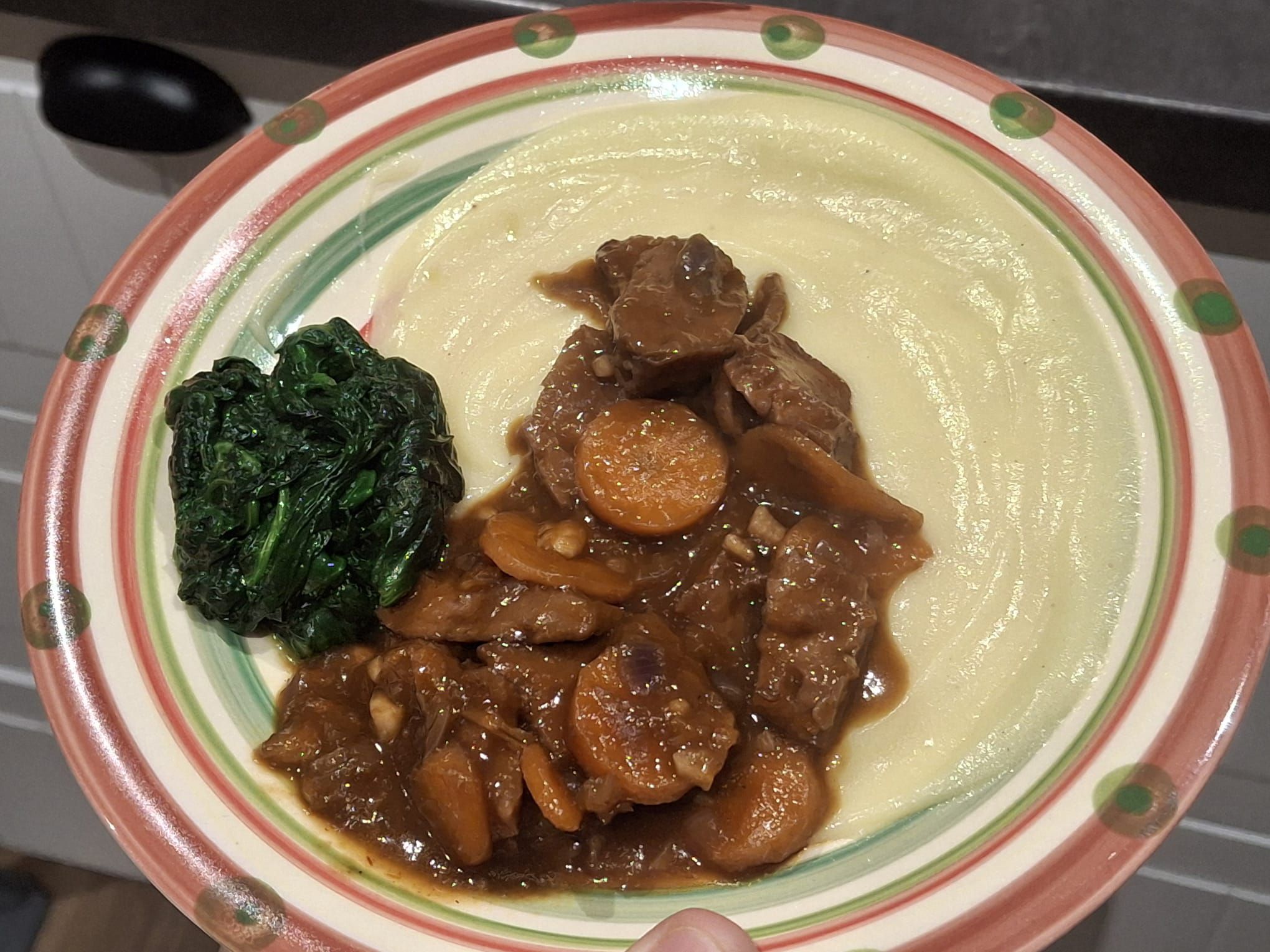 Estufado de Seitan com cenoura