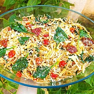 Panquecas de lentilha e quinoa