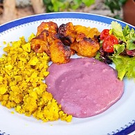 Bite Cheesecake de framboesa