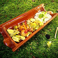 Arroz frito oriental